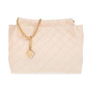 Tory Burch Mjuk axelväska Beige, Dam