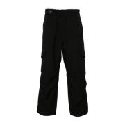 Y-3 Straight Trousers Black, Herr