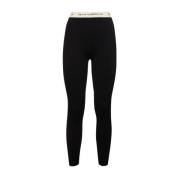 Sporty & Rich Trousers Black, Dam