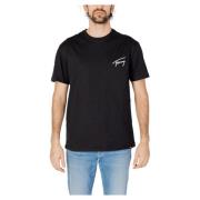 Tommy Jeans T-Shirts Black, Herr