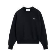 Ami Paris Sweatshirts Black, Herr