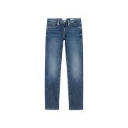 Frame Slim Straight Leg Jeans Blue, Herr