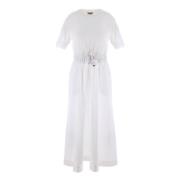 Herno Maxi Dresses White, Dam