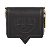 Chiara Ferragni Collection Wallets Cardholders Black, Dam