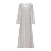 Stella Forest Maxi Dresses White, Dam