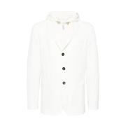 Eleventy Bomullsblandning Casual Jacka White, Herr