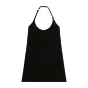 Courrèges Short Dresses Black, Dam