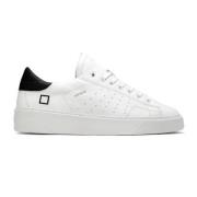 D.a.t.e. Vita Läder Låg-Top Sneakers White, Herr