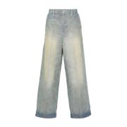 Kenzo Straight Jeans Blue, Herr