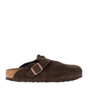 Birkenstock Boston - Mocka Sabot Brown, Herr