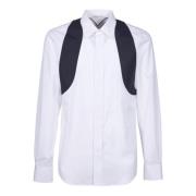 Alexander McQueen Formal Shirts White, Herr