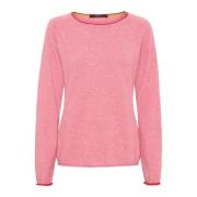 Btfcph Cashmere Pullover French Rose Melange Pink, Dam