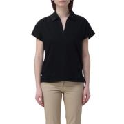 Fay Polo Shirts Black, Dam