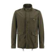 Herno Militärgrön Field Jacket Green, Herr