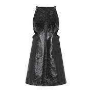 Courrèges Short Dresses Black, Dam