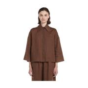 Max Mara Light Jackets Brown, Dam