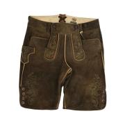 Meindl Loisachtal Läder Shorts Brown, Herr