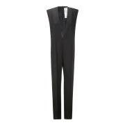 Sportmax Stilfull Colibri Jumpsuit Black, Dam