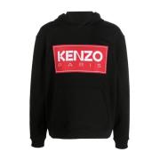 Kenzo Sweatshirts & Hoodies Black, Herr