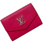 Louis Vuitton Vintage Pre-owned Laeder plnbcker Pink, Dam