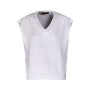 Moorer Knitwear White, Dam