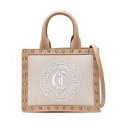 Just Cavalli Vit Handväska Borsa Beige, Dam