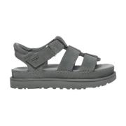 UGG Flat Sandals Gray, Dam