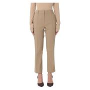 Sportmax Slim-fit Trousers Beige, Dam