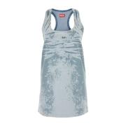 Diesel Short Dresses Blue, Dam