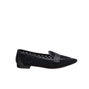 AGL Svarta Mesh Loafers Black, Dam