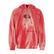 Diesel Hoodies Red, Herr