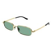 Gucci Gg1457S 005 Solglasögon Yellow, Unisex