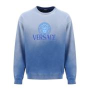 Versace Sweatshirts Blue, Herr
