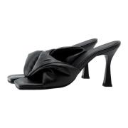 Alohas Heeled Mules Black, Dam