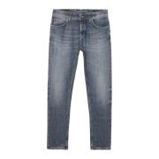 Dondup Slim-Fit Jeans för Män Blue, Herr