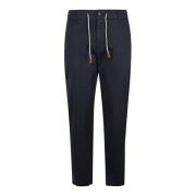 Eleventy Trousers Blue, Herr