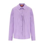 Stine Goya Lila Bomull Poplin Martina Skjorta Purple, Dam