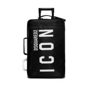 Dsquared2 Svart Vit Be Icon Trolley Black, Herr