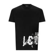 Dsquared2 T-Shirts Black, Herr