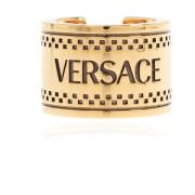 Versace Mässingsring med logotyp Yellow, Dam