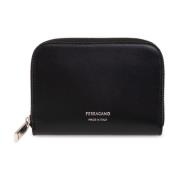 Salvatore Ferragamo Läderkorthållare Black, Herr