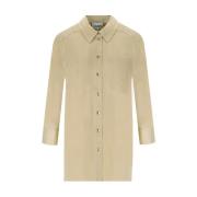 Ganni Shirts Beige, Dam