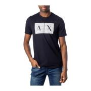 Armani Exchange T-Shirt Color 8Nztck Z8H4Z Blue, Herr