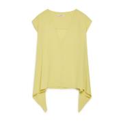 Maliparmi Sleeveless Tops Yellow, Dam