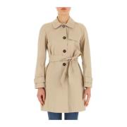 Emme DI Marella Rain Jackets Beige, Dam