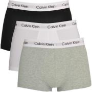 Calvin Klein Svart Elastisk Midjeband Boxers 3-Pack Multicolor, Herr