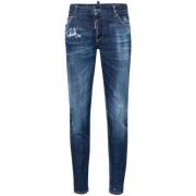 Dsquared2 Slim-fit Jeans Blue, Dam