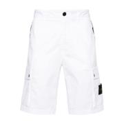 Stone Island Casual Shorts White, Herr