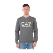 Emporio Armani EA7 Hoodies Gray, Herr