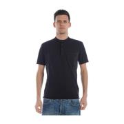 Daniele Alessandrini ST Polo Shirt Blue, Herr